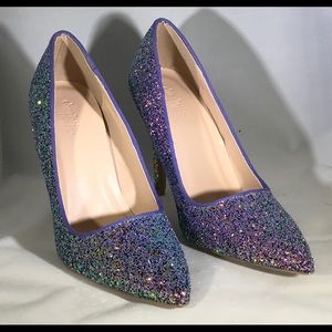 Super sexy glitter pumps